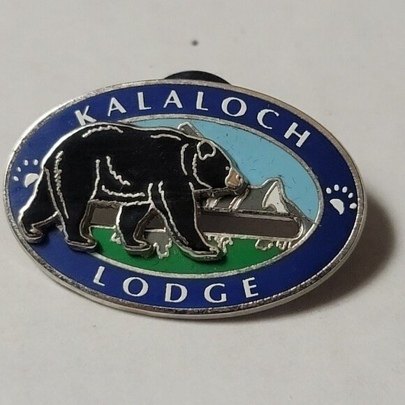 KALALOCH LODGE ALASKA TRAVEL PIN Bear moves p09 - Picture 4 of 4